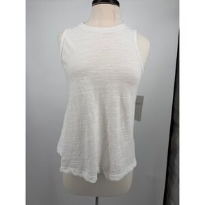 Zella Sleeveless White Tank Top
